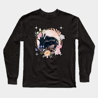 Pedro Dancing Racoon Pedro Pedro Dancing Racoon Meme Long Sleeve T-Shirt